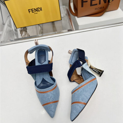 High Quality Luxury Fendi Hot Fashion High Heel Sandals – Style 38579 product detail