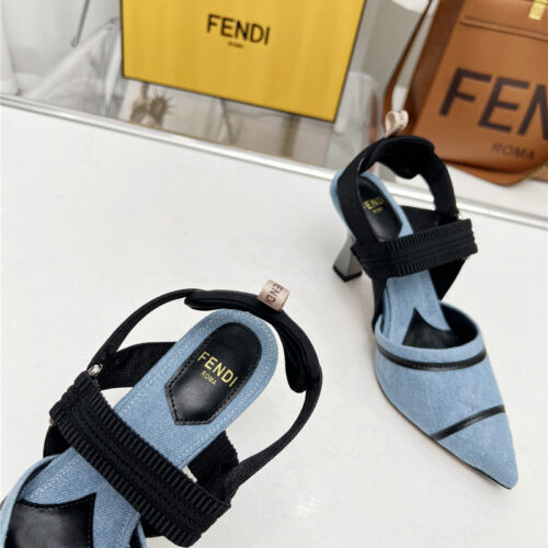 High Quality Luxury Fendi Hot Fashion High Heel Sandals product detail