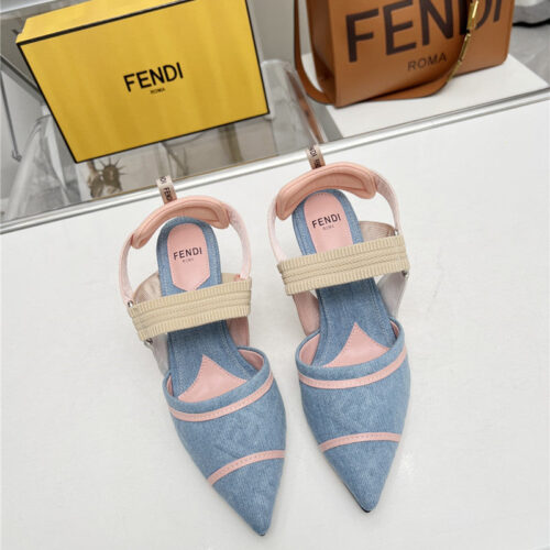 High Quality Luxury Fendi Hot Fashion High Heel Sandals – Style 88851 product detail