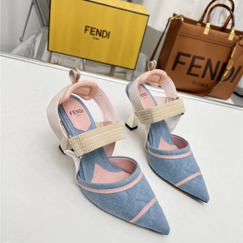 High Quality Luxury Fendi Hot Fashion High Heel Sandals – Style 88851
