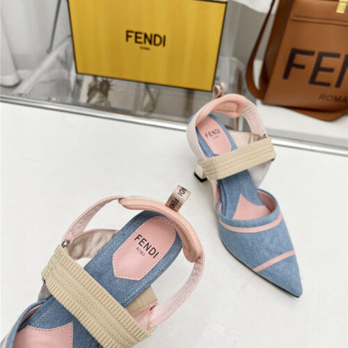 High Quality Luxury Fendi Hot Fashion High Heel Sandals – Style 88851 product detail