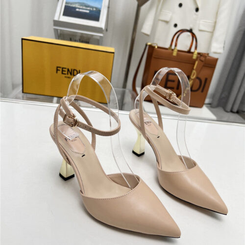 High Quality Luxury Fendi Hot Fashion High Heel Sandals – Style 82067