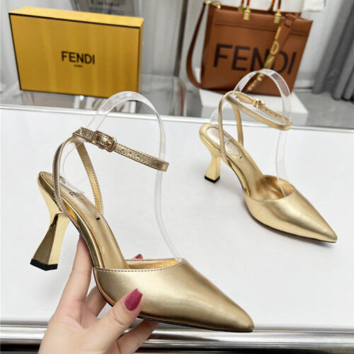 High Quality Luxury Fendi Hot Fashion High Heel Sandals – Style 42515 alternate view