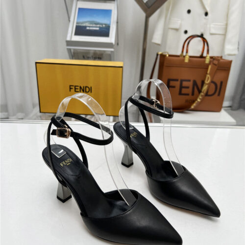 High Quality Luxury Fendi Hot Fashion High Heel Sandals – Style 70195