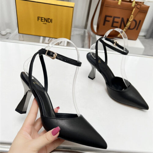 High Quality Luxury Fendi Hot Fashion High Heel Sandals – Style 70195 alternate view