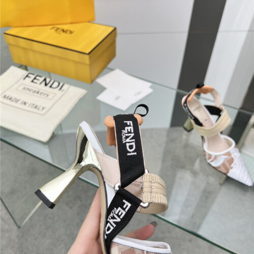 High Quality Luxury Fendi Slingback Hummingbird Pumps – Style 41875 product detail