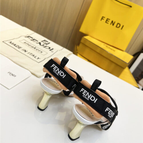High Quality Luxury Fendi Slingback Hummingbird Pumps product detail