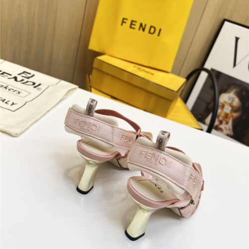 High Quality Luxury Fendi Slingback Hummingbird Pumps – Style 02323 product detail