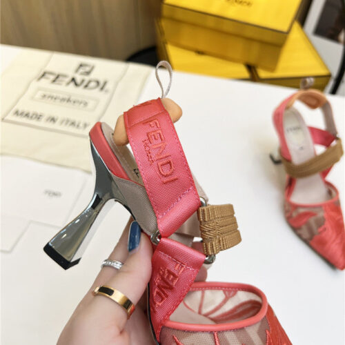 High Quality Luxury Fendi Slingback Hummingbird Pumps – Style 18131 product detail