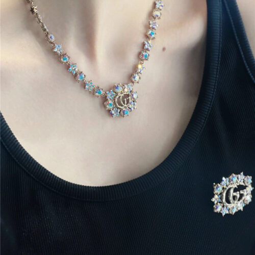High Quality Luxury Gucci Double G Brooch product detail