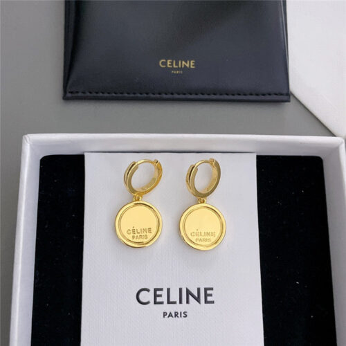 High Quality Luxury Celine Fashion Simple And Generous Earrings