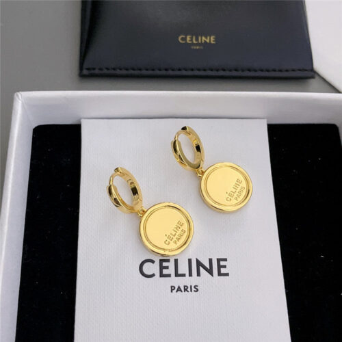 High Quality Luxury Celine Fashion Simple And Generous Earrings alternate view