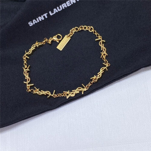 High Quality Luxury YSL Classic Logo Design Bracelet