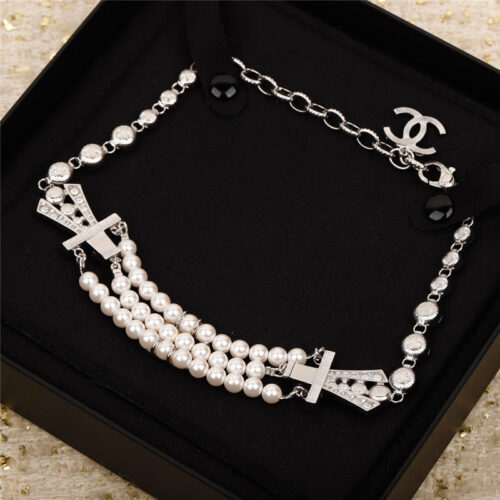 High Quality Luxury Chanel Multi-Element Necklace – Style 50222 alternate view