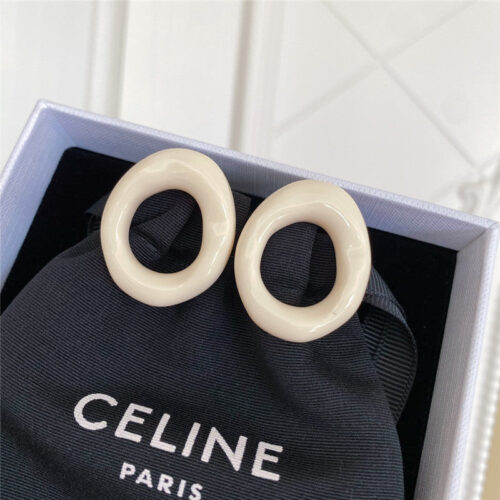 High Quality Luxury Celine Acrylic Earrings product detail