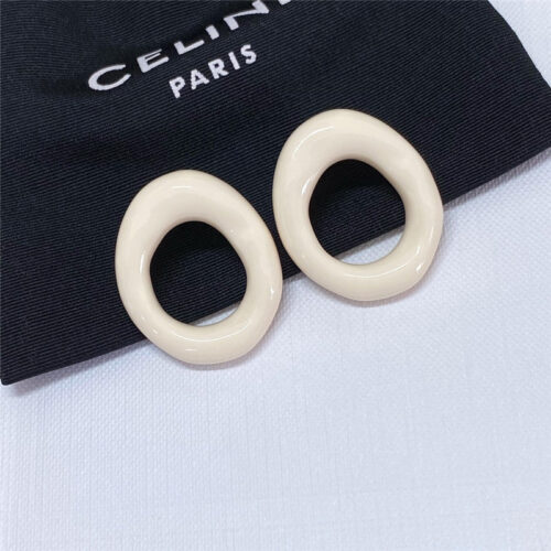 High Quality Luxury Celine Acrylic Earrings product detail