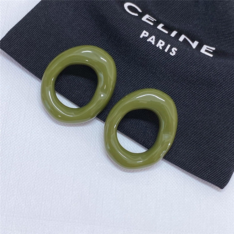 High Quality Luxury Celine Acrylic Earrings product detail