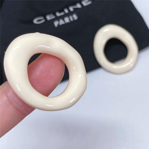 High Quality Luxury Celine Acrylic Earrings product detail