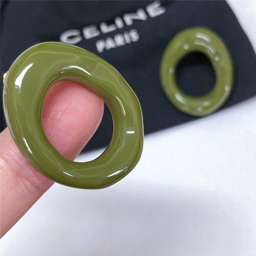 High Quality Luxury Celine Acrylic Earrings product detail