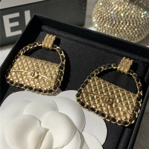 High Quality Luxury Chanel Small Fragrance Earrings product detail