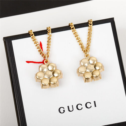 High Quality Luxury Gucci Flower Pearl Necklace product detail