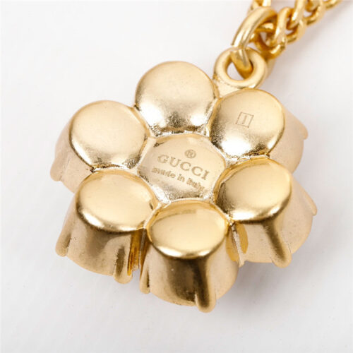 High Quality Luxury Gucci Flower Pearl Necklace product detail