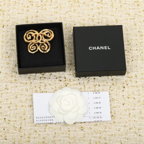 High Quality Luxury Chanel Butterfly Brooch