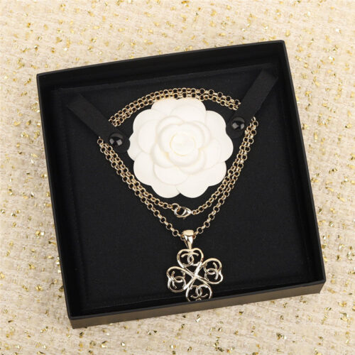 High Quality Luxury Chanel Four Leaf Clover Necklace