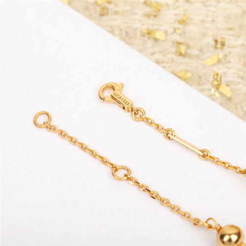 High Quality Luxury Celine Arc De Triomphe Gold Bead Long Chain product detail