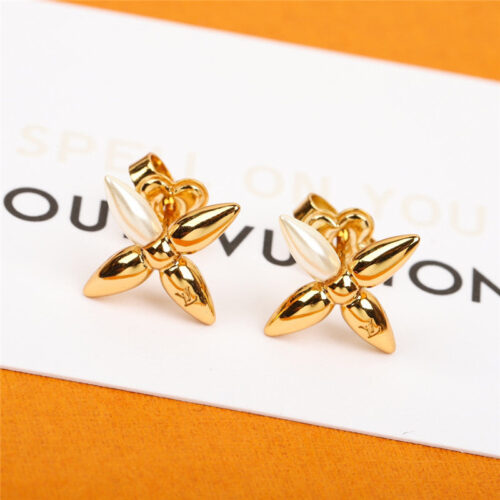 High Quality Luxury Louis Vuitton Green Bullet Earrings product detail