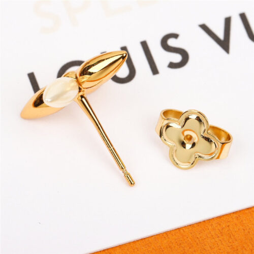 High Quality Luxury Louis Vuitton Green Bullet Earrings product detail