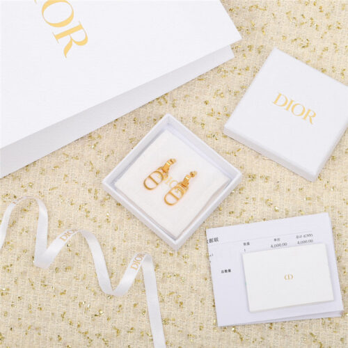 High Quality Luxury Dior Letter Earrings – Style 50757
