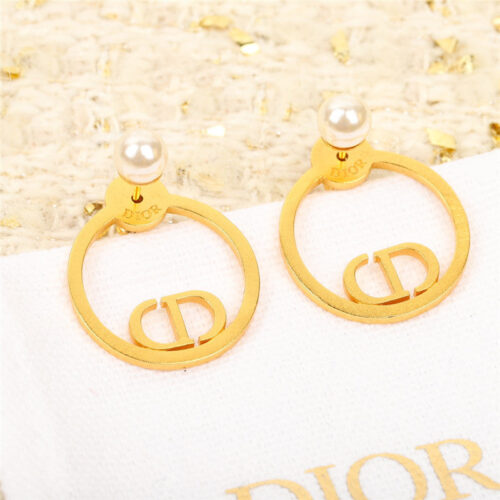High Quality Luxury Dior Circle Earhook product detail