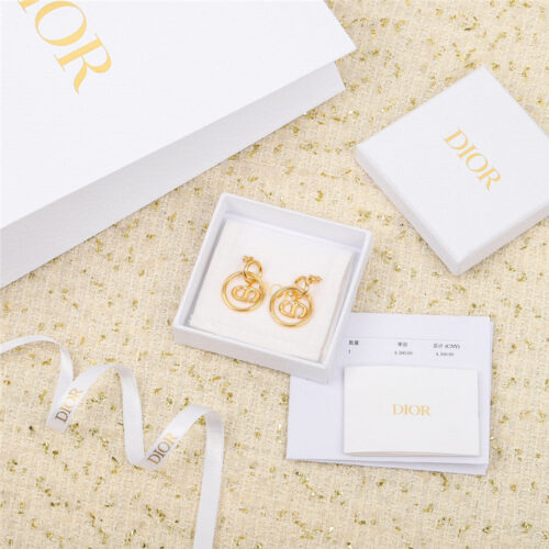 High Quality Luxury Dior Letter Earrings product detail