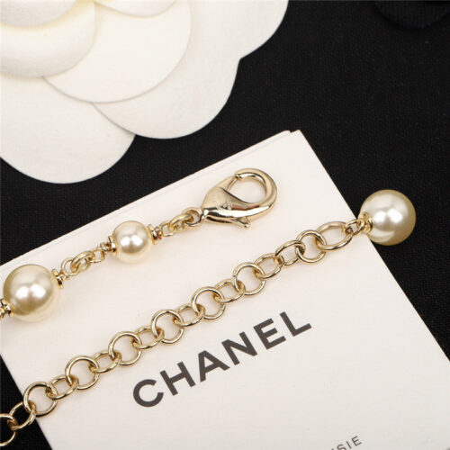 High Quality Luxury Chanel Pearl Heart Necklace product detail