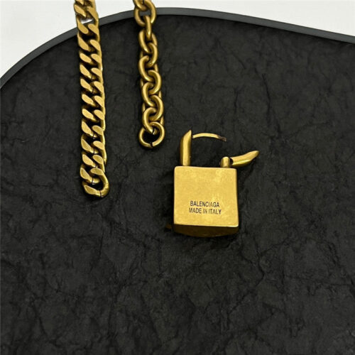 High Quality Luxury Balenciaga Retro Style Simple And Elegant Necklace – Style 49423 product detail