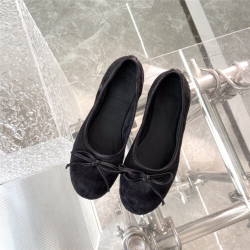 High Quality Luxury Balenciaga Distressed Ballerinas
