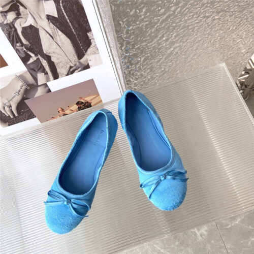 High Quality Luxury Balenciaga Distressed Ballerinas – Style 86979 alternate view