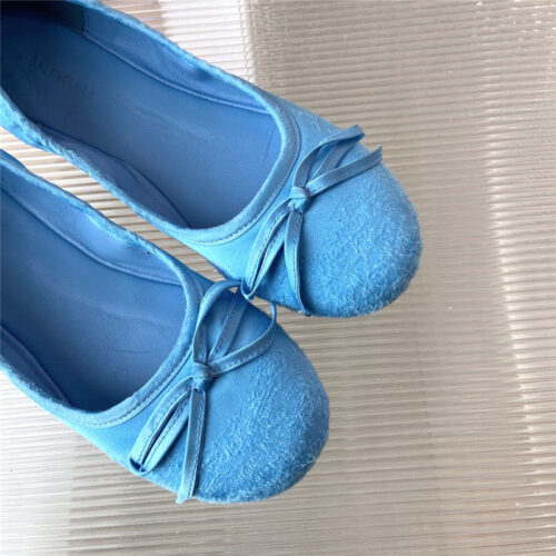 High Quality Luxury Balenciaga Distressed Ballerinas – Style 86979 product detail