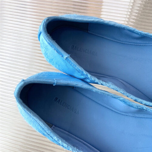 High Quality Luxury Balenciaga Distressed Ballerinas – Style 86979 product detail