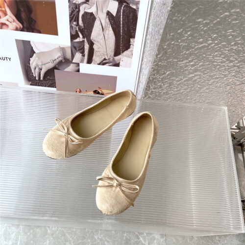 High Quality Luxury Balenciaga Distressed Ballerinas – Style 18051 alternate view