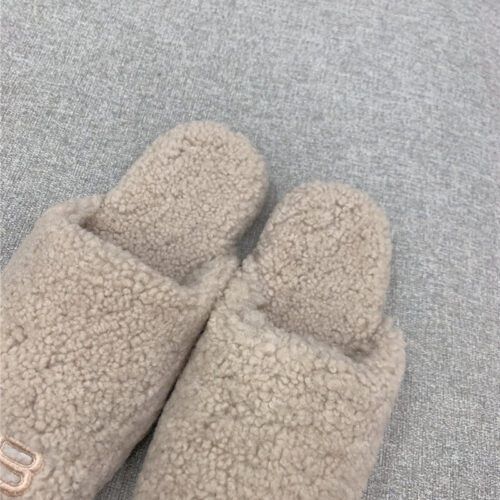 High Quality Luxury Balenciaga Classic Fur Flat Slippers product detail