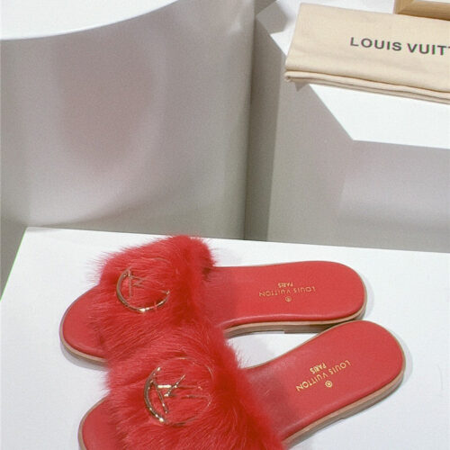 High Quality Luxury Louis Vuitton Flat Open Toe Sandals – Style 46723 alternate view