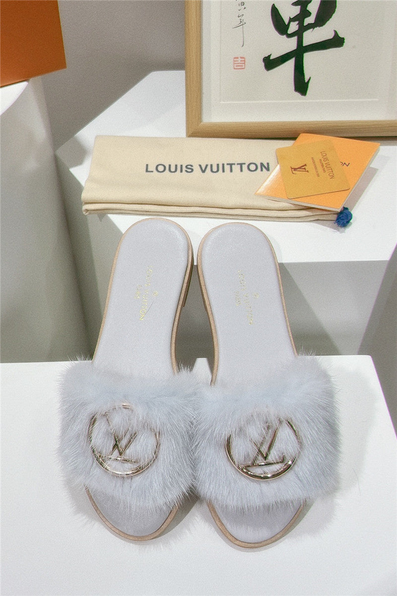 High Quality Luxury Louis Vuitton Flat Open Toe Sandals product detail