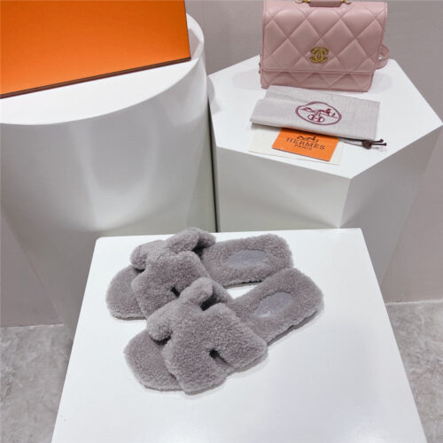High Quality Luxury Hermes H Drags Autumn And Winter Style Flat Bottom Hair Drag