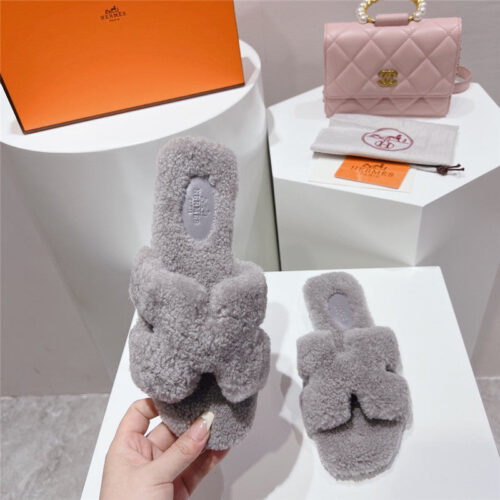 High Quality Luxury Hermes H Drags Autumn And Winter Style Flat Bottom Hair Drag product detail