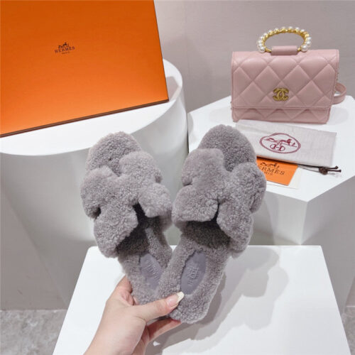 High Quality Luxury Hermes H Drags Autumn And Winter Style Flat Bottom Hair Drag product detail