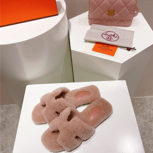 High Quality Luxury Hermes H Drags Autumn And Winter Style Flat Bottom Hair Drag – Style 58563