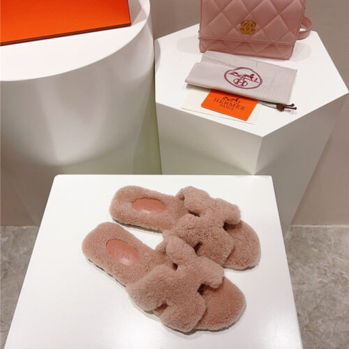 High Quality Luxury Hermes H Drags Autumn And Winter Style Flat Bottom Hair Drag – Style 58563 alternate view