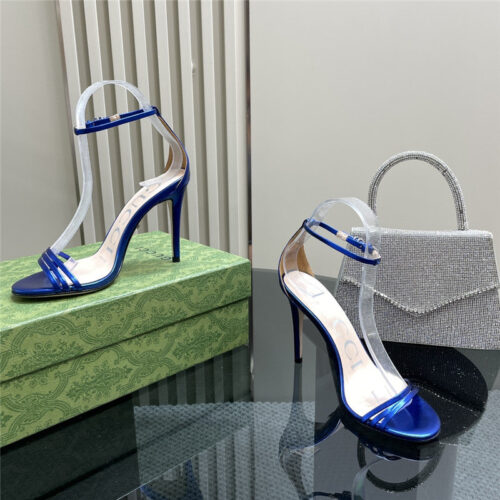 High Quality Luxury Gucci Latest Rhinestone Sandals – Style 00678 alternate view